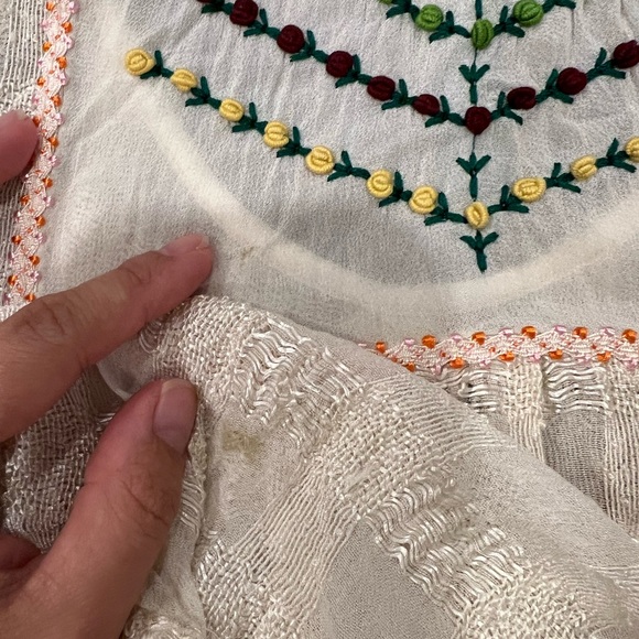 New Romantics Flower Bud Embroidered Tunic - Picture 8 of 11